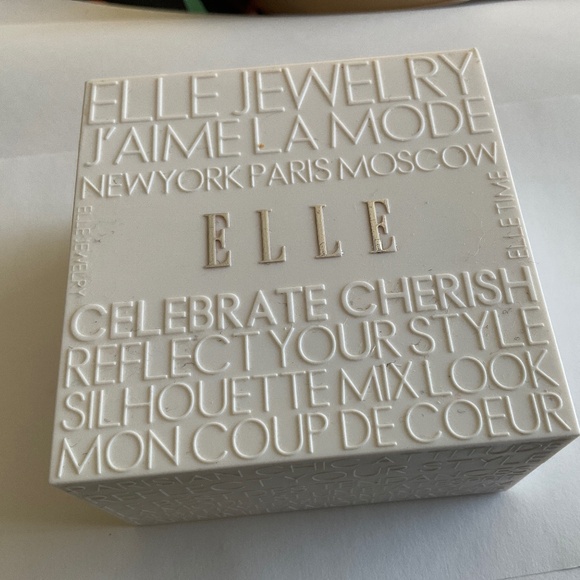 Elle silver and diamonds necklace - Picture 7 of 7